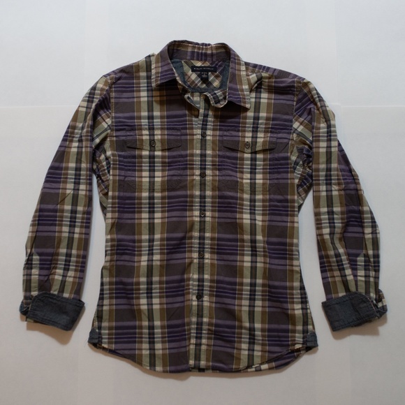 Banana Republic Plaid Button Up - Picture 1 of 4